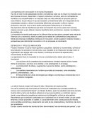 La importancia de la innovación en el mundo Empresarial