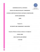 Proyecto # 2. ESTUDIANTE UNED: DIMENSIONES Y HABILIDADES