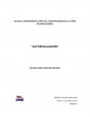MATERIA: PENSAMIENTO CRÍTICO, ESTRATEGÍAS EN LA TOMA DE DESICIONES “AUTOEVALUACIÓN”