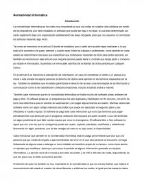 Normatividad informática. Software libre y software de paga. Página 1