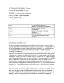 Actividad integradora 5 La pesadilla (el relato)