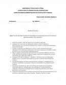 Procesos aplicables a la reducción de pérdidas en el manejo postcosecha de los productos agrícolas perecibles. Valor 100 puntos