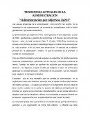 TENDENCIAS ACTUALES DE LA ADMINISTRACIÓN