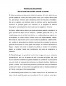 Análisis del documental: “Seis grados que podrían cambiar el mundo”