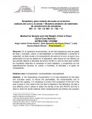 Densidad y peso unitario del suelo en el terreno