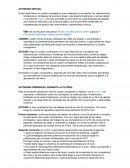 Actividad presencial durante la tutoría