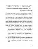 La ciencia moderna, Surgimiento y características