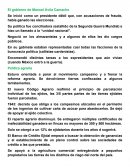 El gobierno de Manuel Ávila Camacho