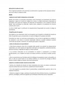 Aplicación de cadena de valor