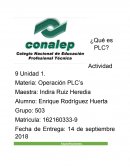 Operacion de PLC's