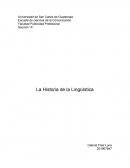 La Historia de la Lingüística