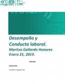 Administracion. Conducta laboral