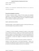 Los documentos institucionales básicos de un centro de educación primaria