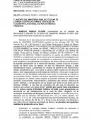SOLICITUD MEDIDAS DE PROTECCIÓN EN FAVOR DE VÍCTIMA DE DELITO