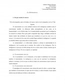 Filosofia. La Inteligencia