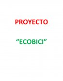 PROYECTO “ECOBICI”
