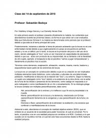 Protocolo clase. Página 1