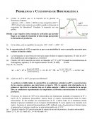 Problemas y Cuestiones de Bioenergética