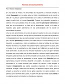 Formas de Conocimiento