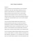 RELATO: TRABAJO COLABORATIVO