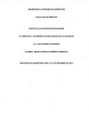 EL DERECHO Y LOS MEDIOS TECNOLÓGICOS EN LA SOCIEDAD