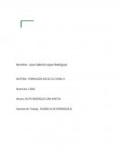 FORMACION SOCIO CULTURAL