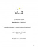 Factibilidad para la instalación de una planta recicladora de neumáticos en B.C