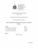 Análisis de factibilidad del establecimiento de Vidriería ZAE en el municipio de Diriamba