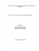 Propuesta ¨Estructuración del sistema de trazabilidad¨ Pegatex Artecola