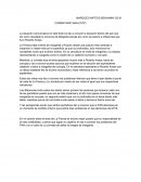 COMENTARIO ANALITICO