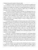 Evaluando el proceso de evaluación en educación básica