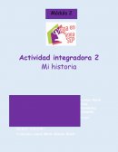 Actividad integradora 2 Mi historia