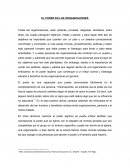 EL PODER EN LAS ORGANIZACIONES