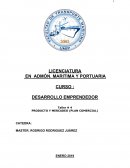 PRODUCTO Y MERCADEO ---Plan Comercial