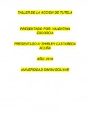 TALLER DE LA ACCION DE TUTELA