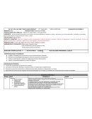 PLANEACION DE ESPAÑOL