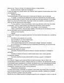 Resumen de: "Tesis en 30 días"