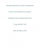 Escribir con argumentos ¿Cuales crees que son los principales retos de la lectura en México en la era de internet?