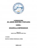 Bases para la Presentación final del Caso