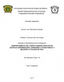 COMPORTAMIENTO DEL CUERPO HUMANO PARA EVITAR DISTINTAS ENFERMEDADES, SINDROMES O TRANSTORNOS Y MEJORAR LA CALIDAD DE VIDA