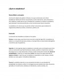 ¿Qué es estadística?