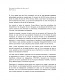 Derrame de Sulfato de cobre en Río Sonora