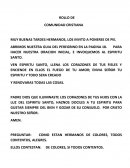 ROLLO DE COMUNIDAD CRISTIANA