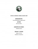 MONOGRAFÍA: LOS DESORDENES ALIMENTICIOS