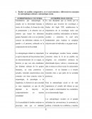 Análisis comparativo de antropología cultural y antropología social