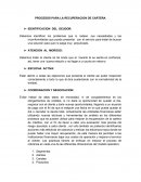 PROCESOS PARA LA RECUPERACION DE CARTERA