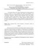 Laboratorio de Química Métodos de separación de mezclas homogéneas y heterogéneas