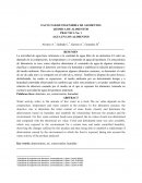 Agua en los alimentos, quimica de alimentos