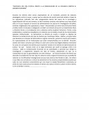 INEFICACIA DEL ROL ESTATAL FRENTE A LA ERRADICACION DE LA VIOLENCIA CONTRA EL GENERO FEMENINO