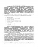 Funciones de los Psicologos